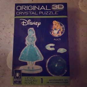 Alice in Wonderland Crystal Puzzle